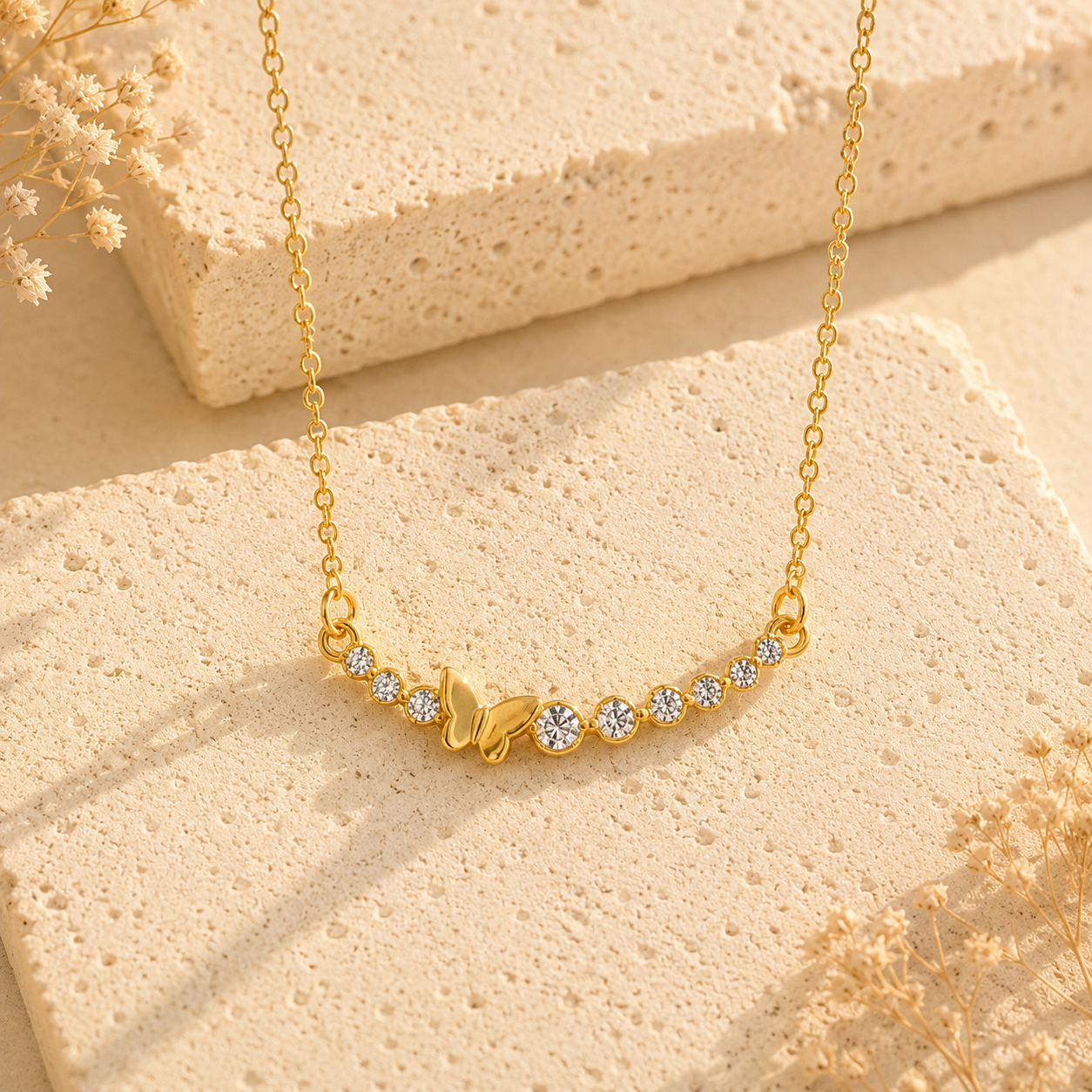 Butterfly Dream Necklace - Anti Tarnish