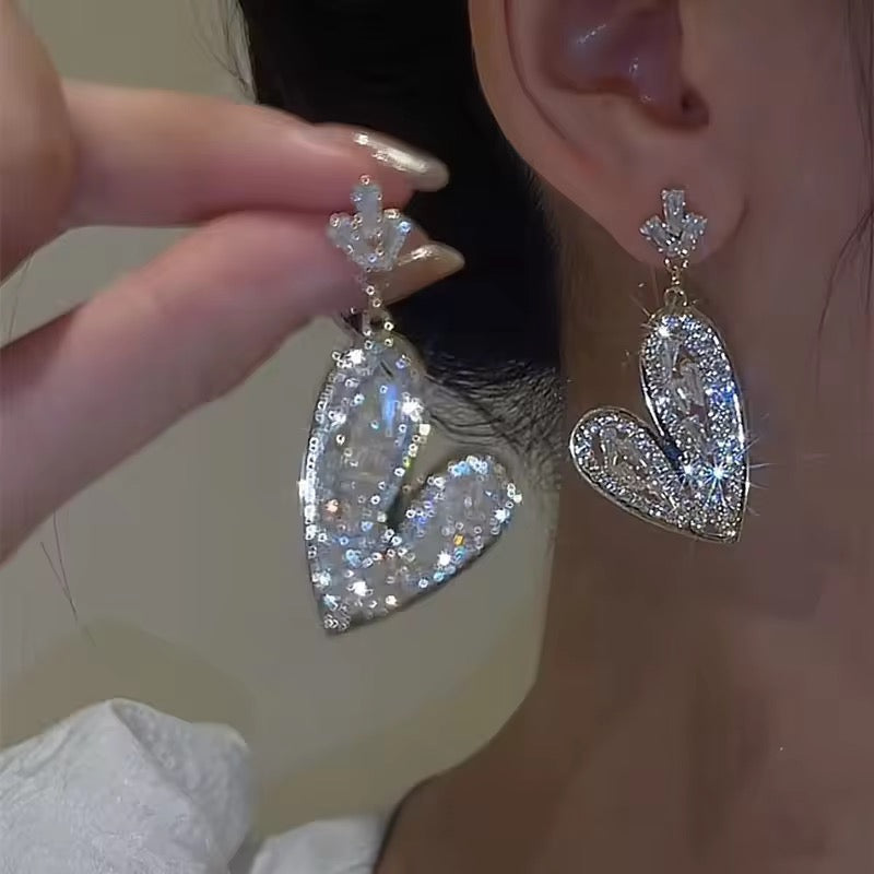 Korean Heart Earrings