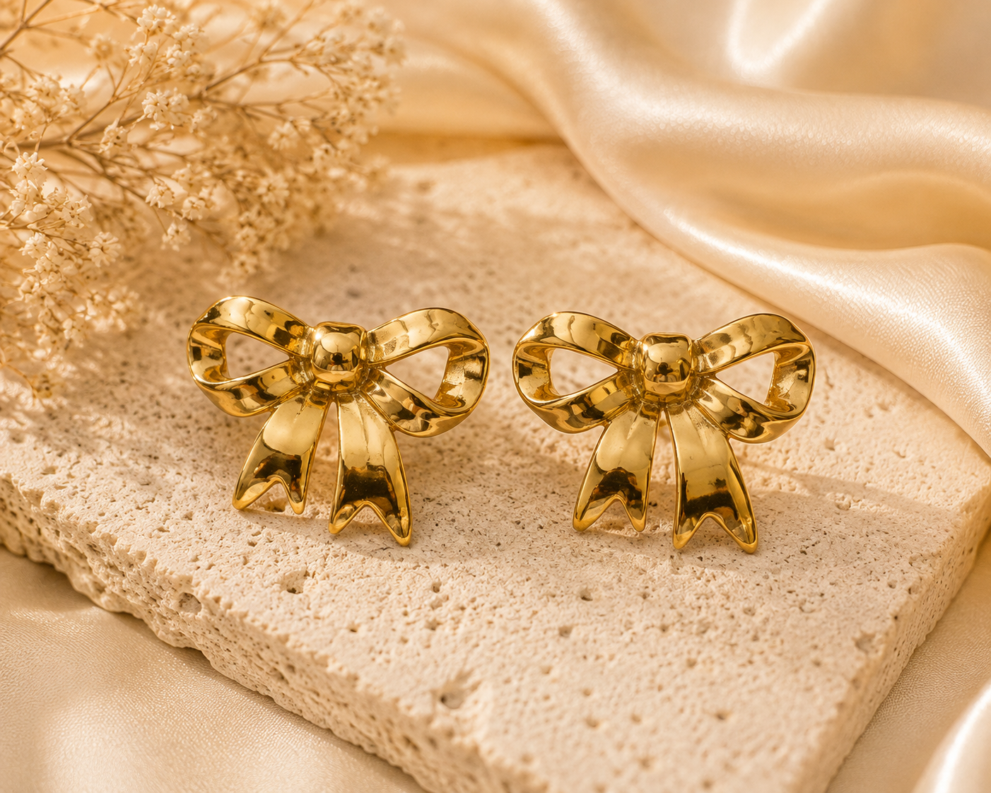 Bow and Bloom Earrings