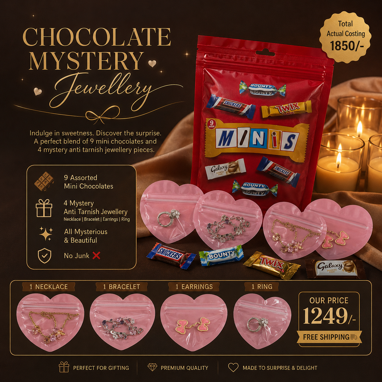 Chocolate Mystery Jewellery