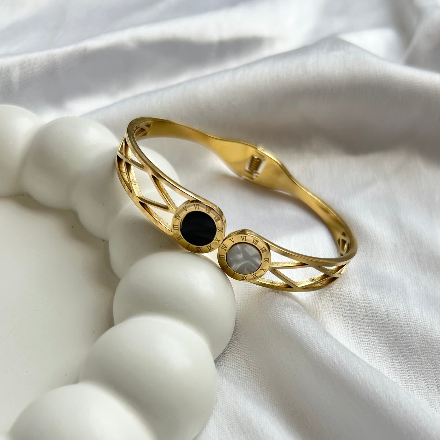 Roman Statement Bracelet