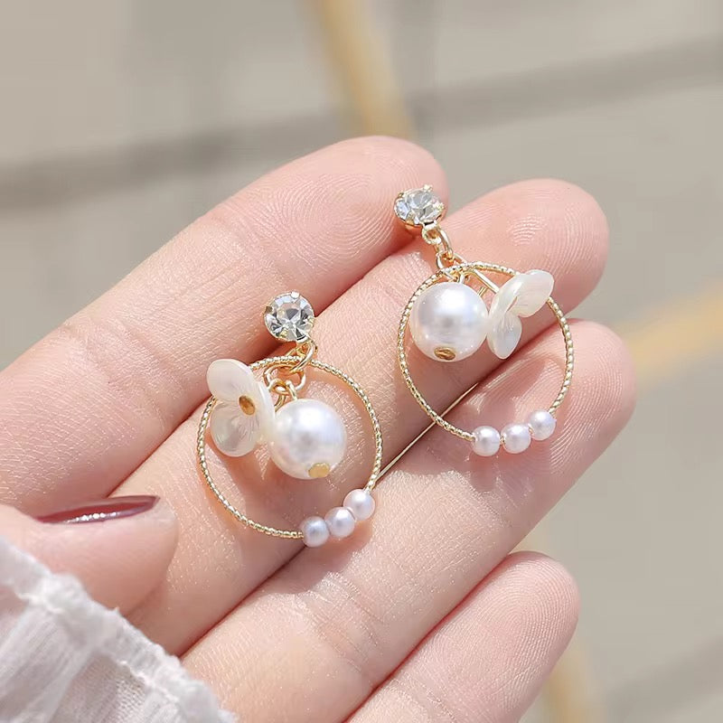 Fairycore Pearl Earrings