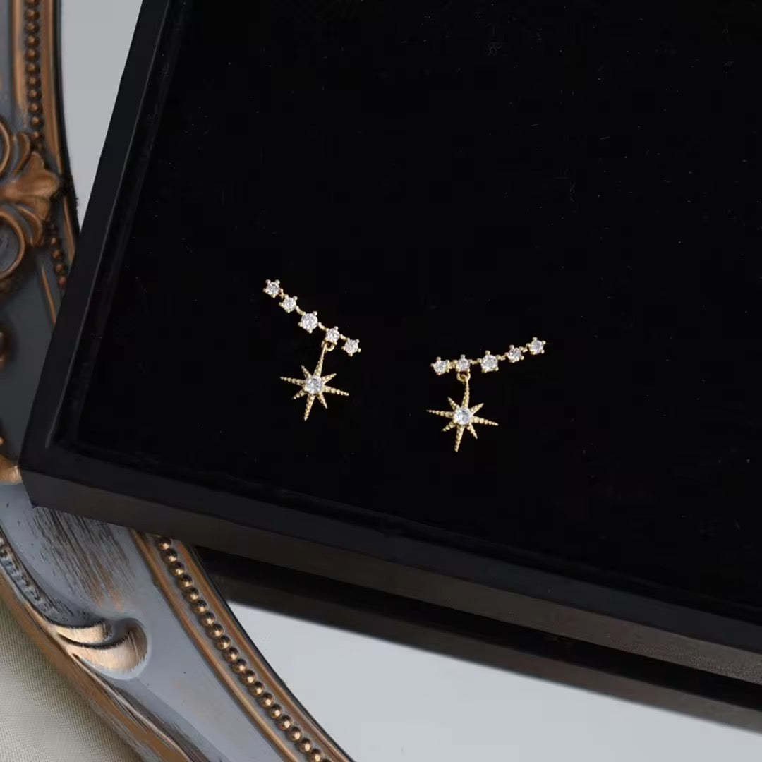 Moon Star Earrings