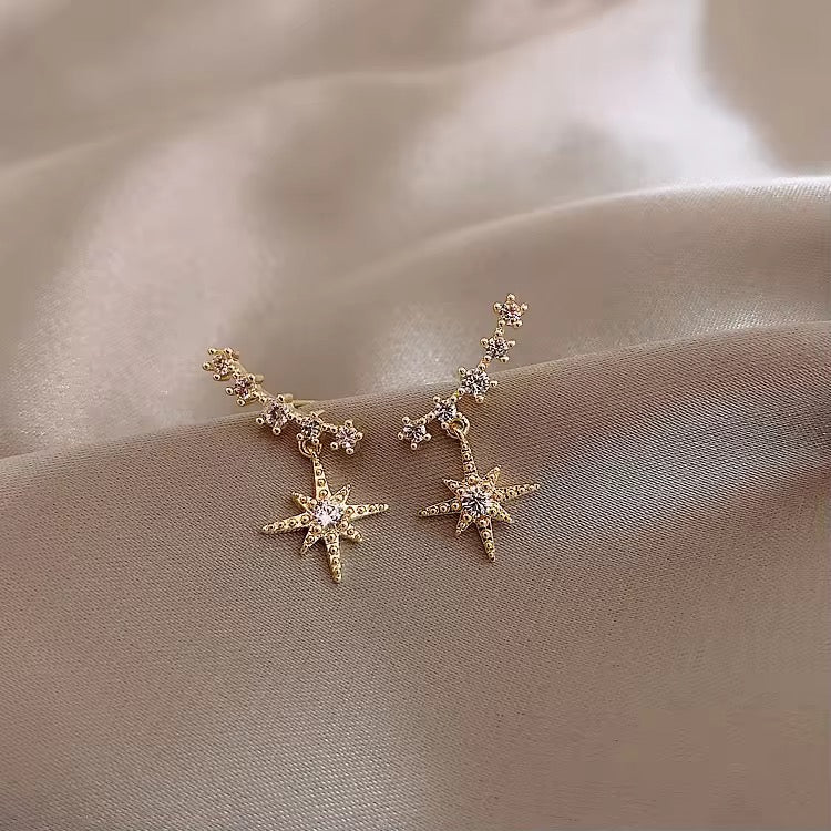 Moon Star Earrings