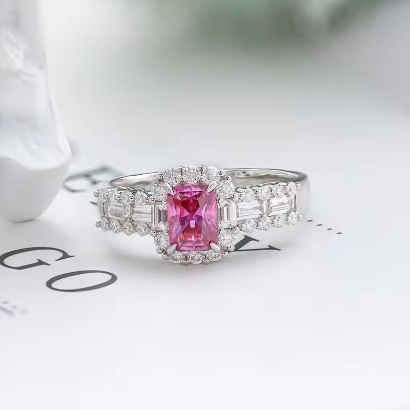 Aurelia Promise Ring - Pink
