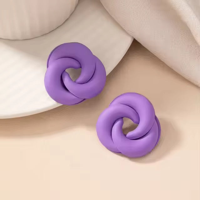 Lilac Bloom Earrings