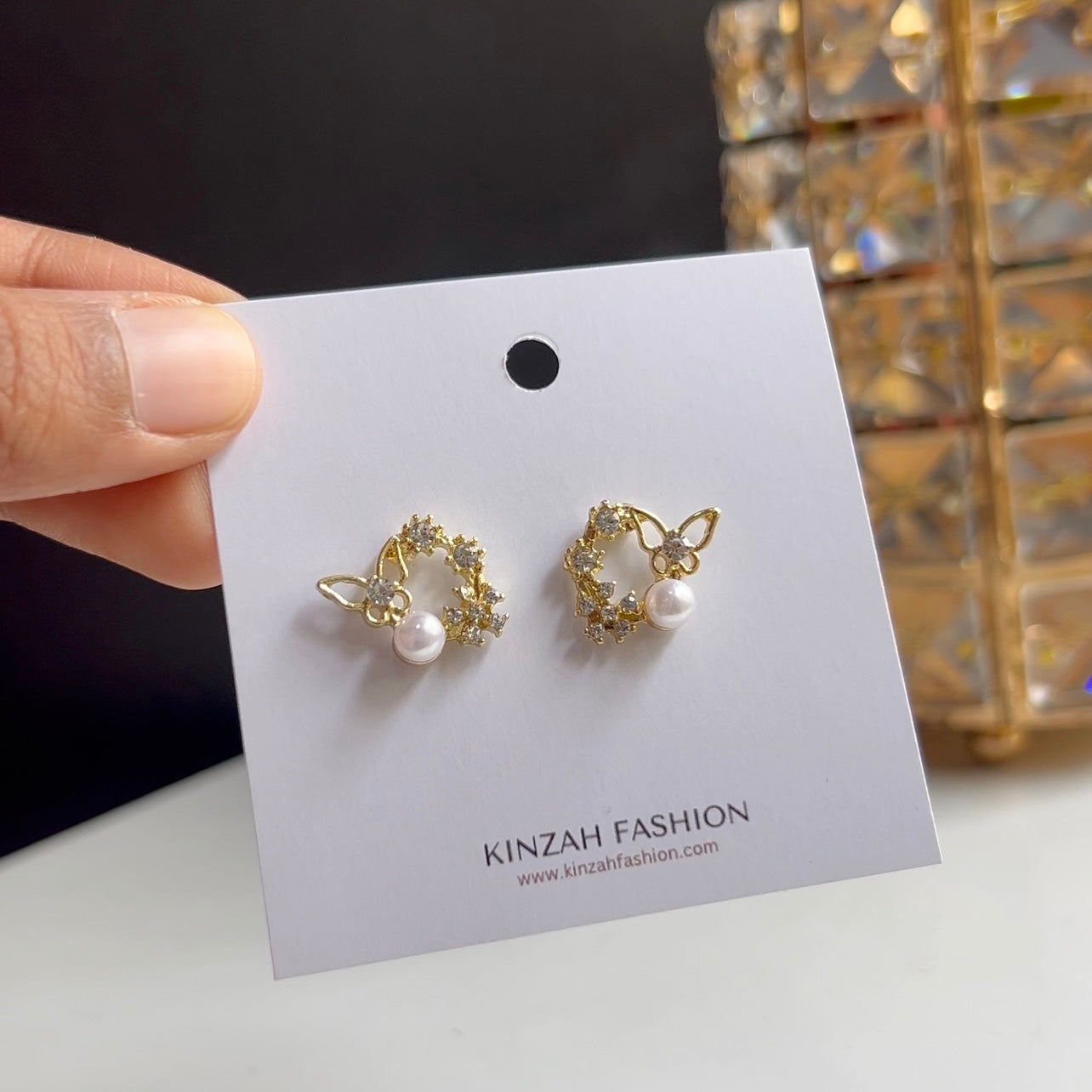Pearl Fairy Earrings