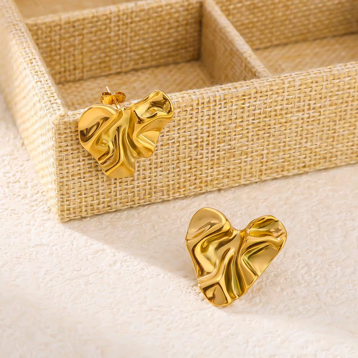 Auric Heart Earrings