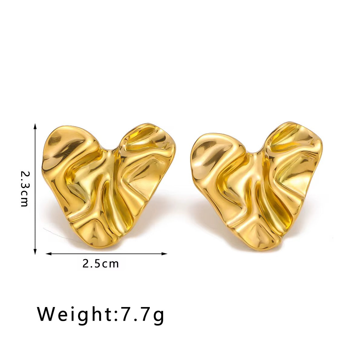 Auric Heart Earrings