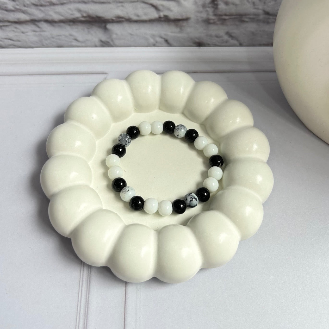 White Marble Bracelet