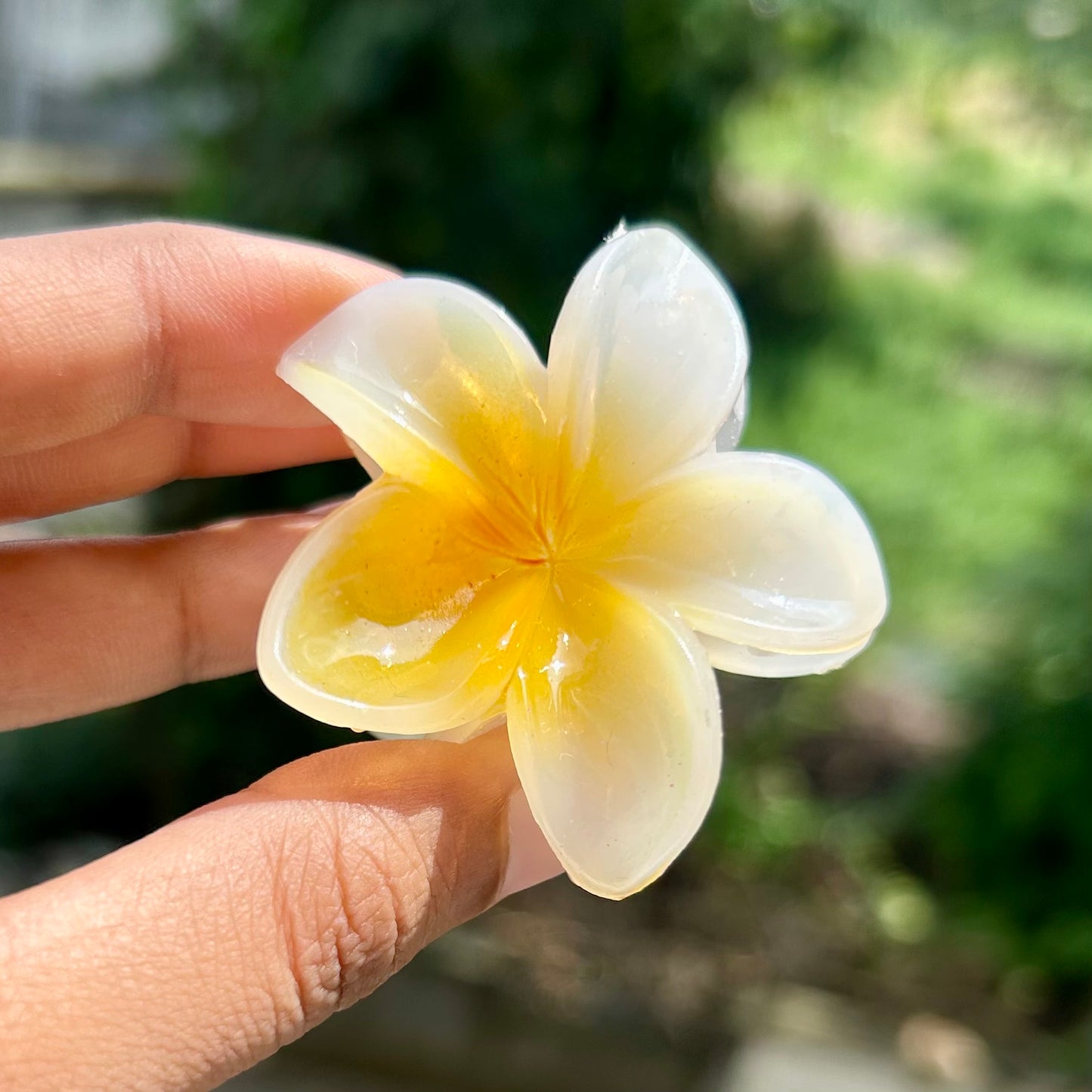 Floral Blossom Claw Clip - Small