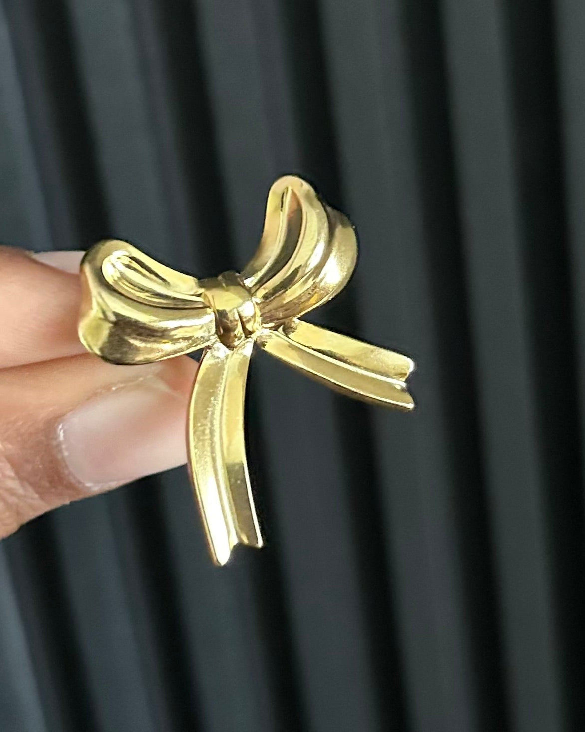 Bow Bling Anti-Tarnish Ring