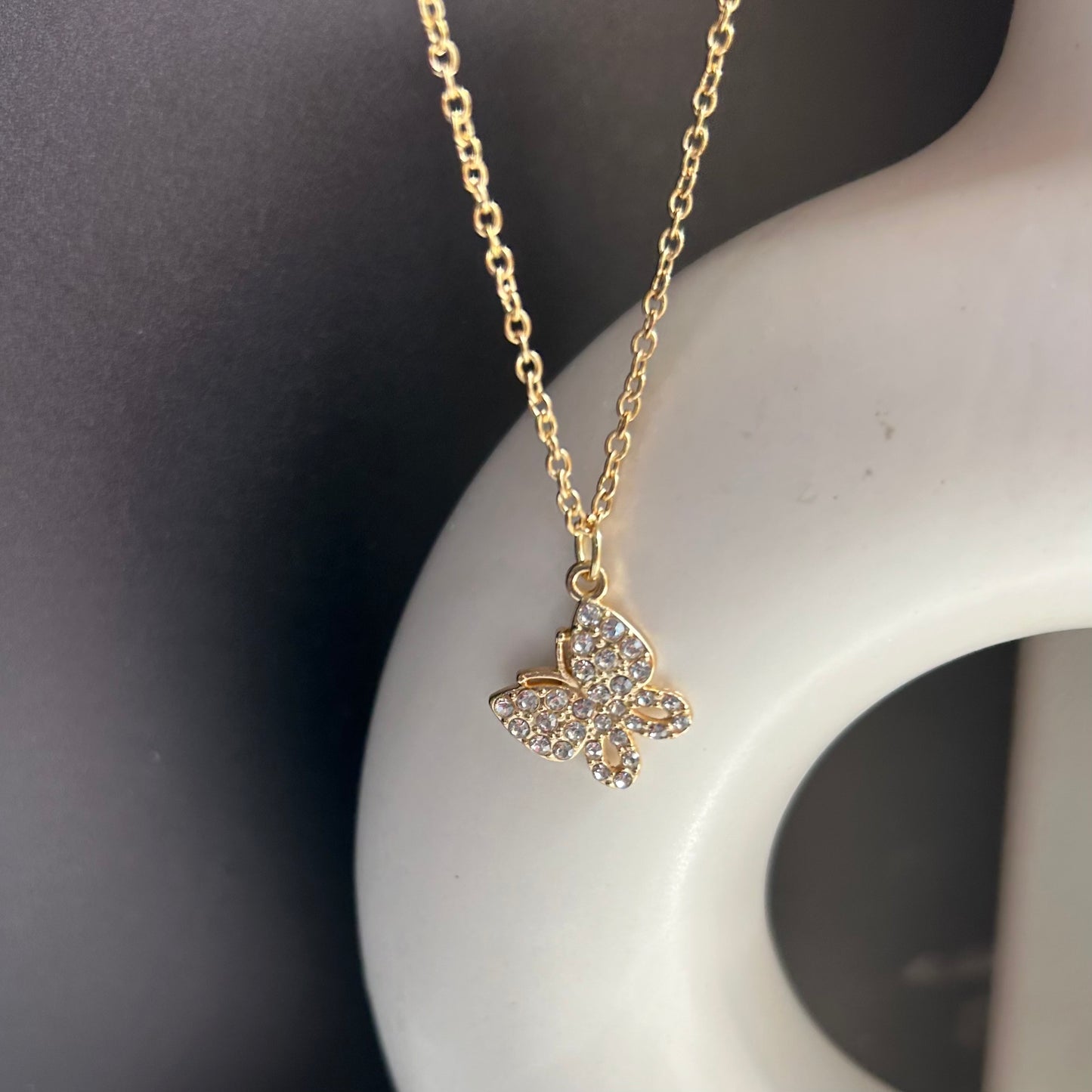 Elegant Butterfly Necklace