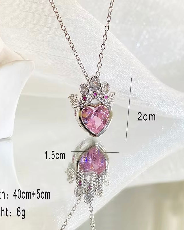 Rapunzel Princess Crown Necklace