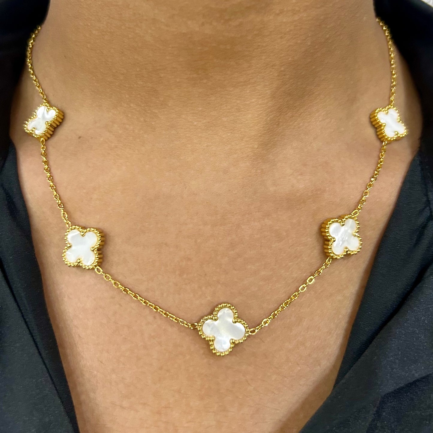 Clover Choker Necklace