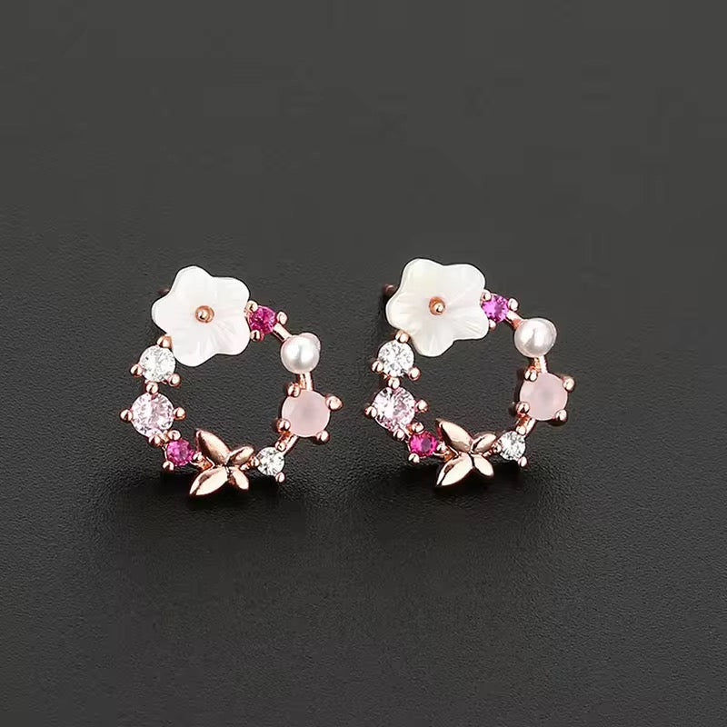 Pink Fairy Earrings