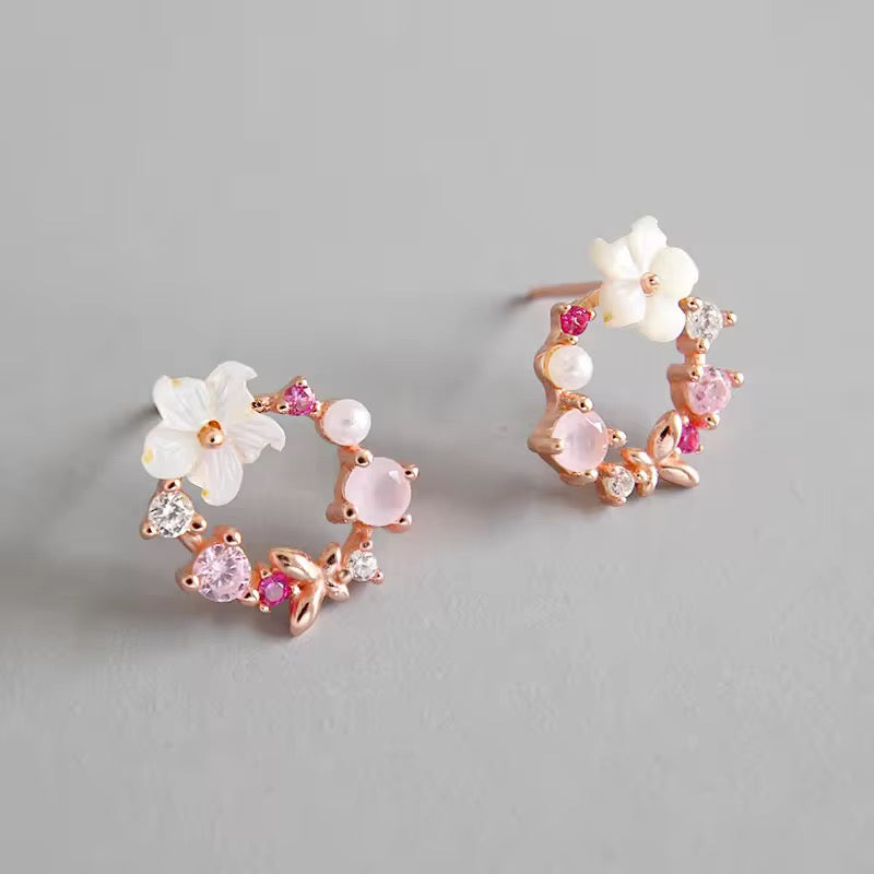 Pink Fairy Earrings