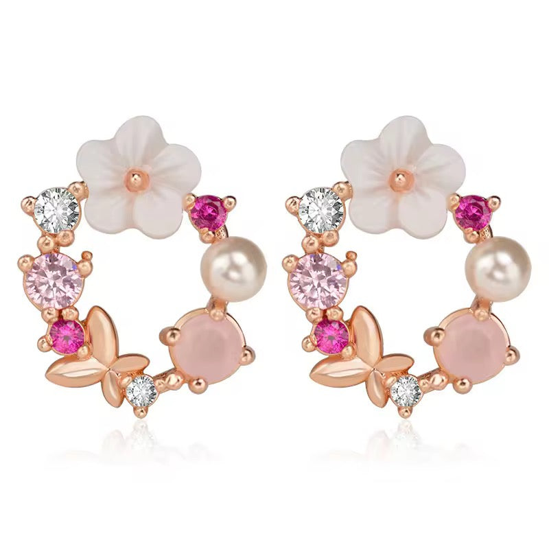 Pink Fairy Earrings