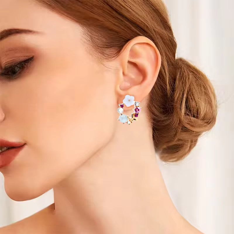 Pink Fairy Earrings
