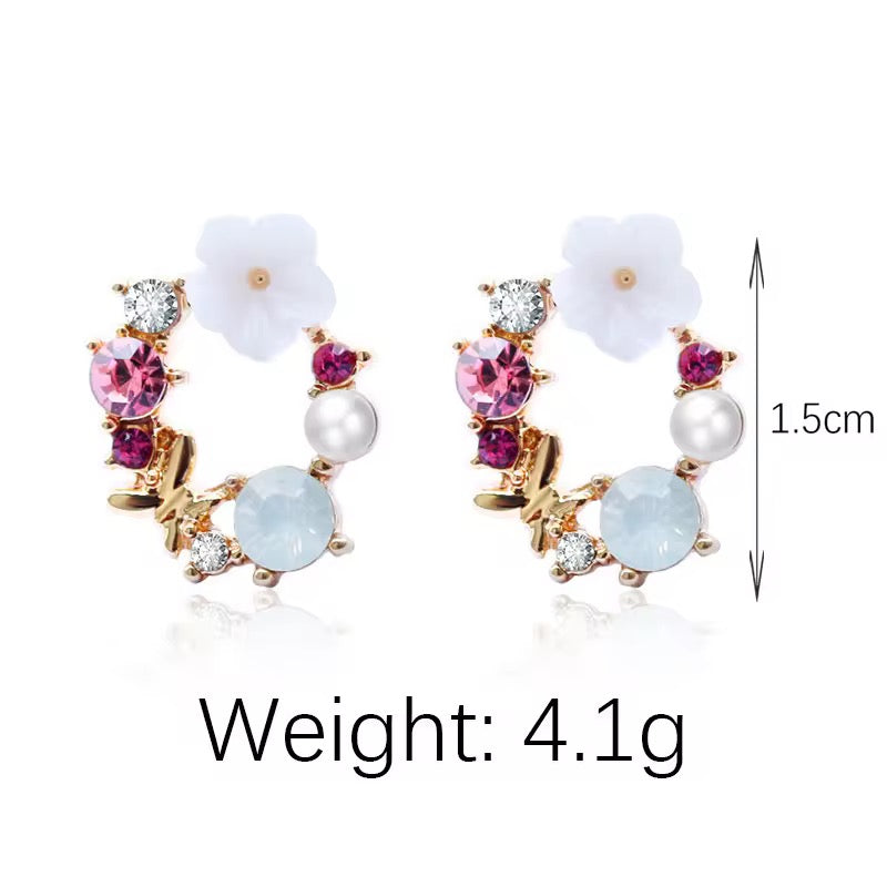 Pink Fairy Earrings