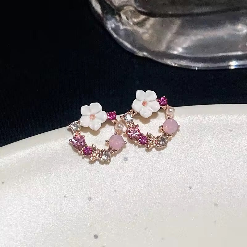 Pink Fairy Earrings