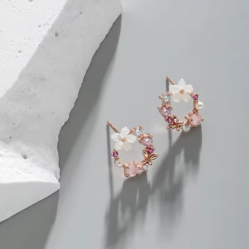 Pink Fairy Earrings