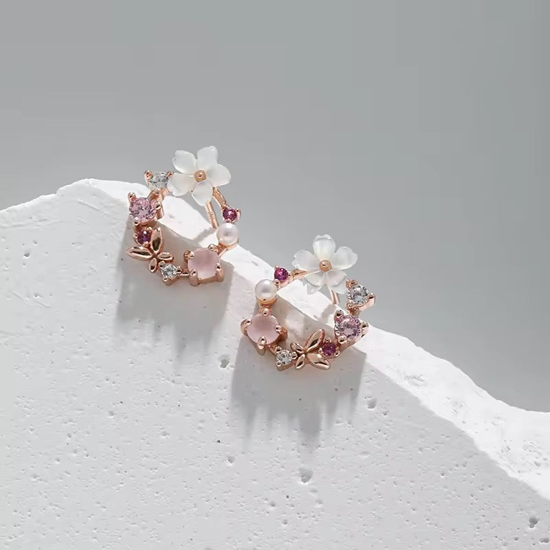 Pink Fairy Earrings