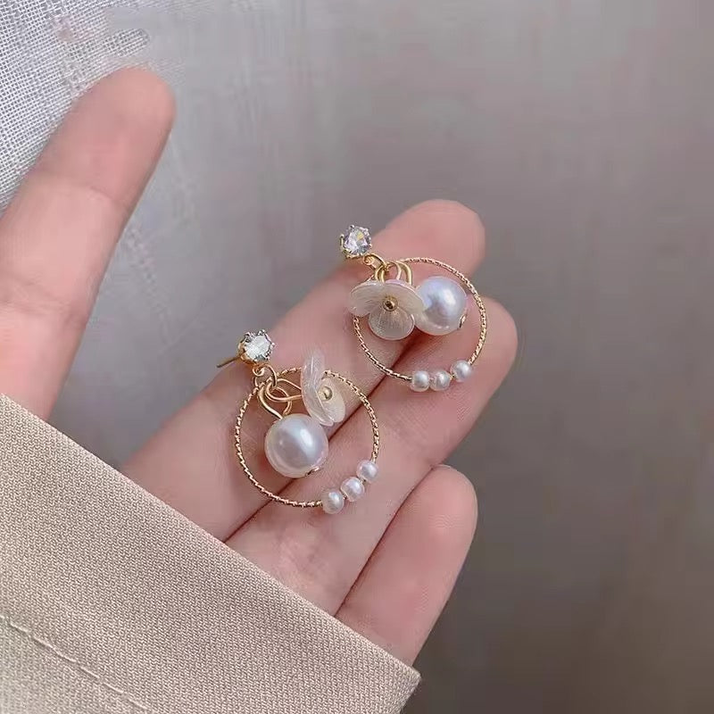 Fairycore Pearl Earrings