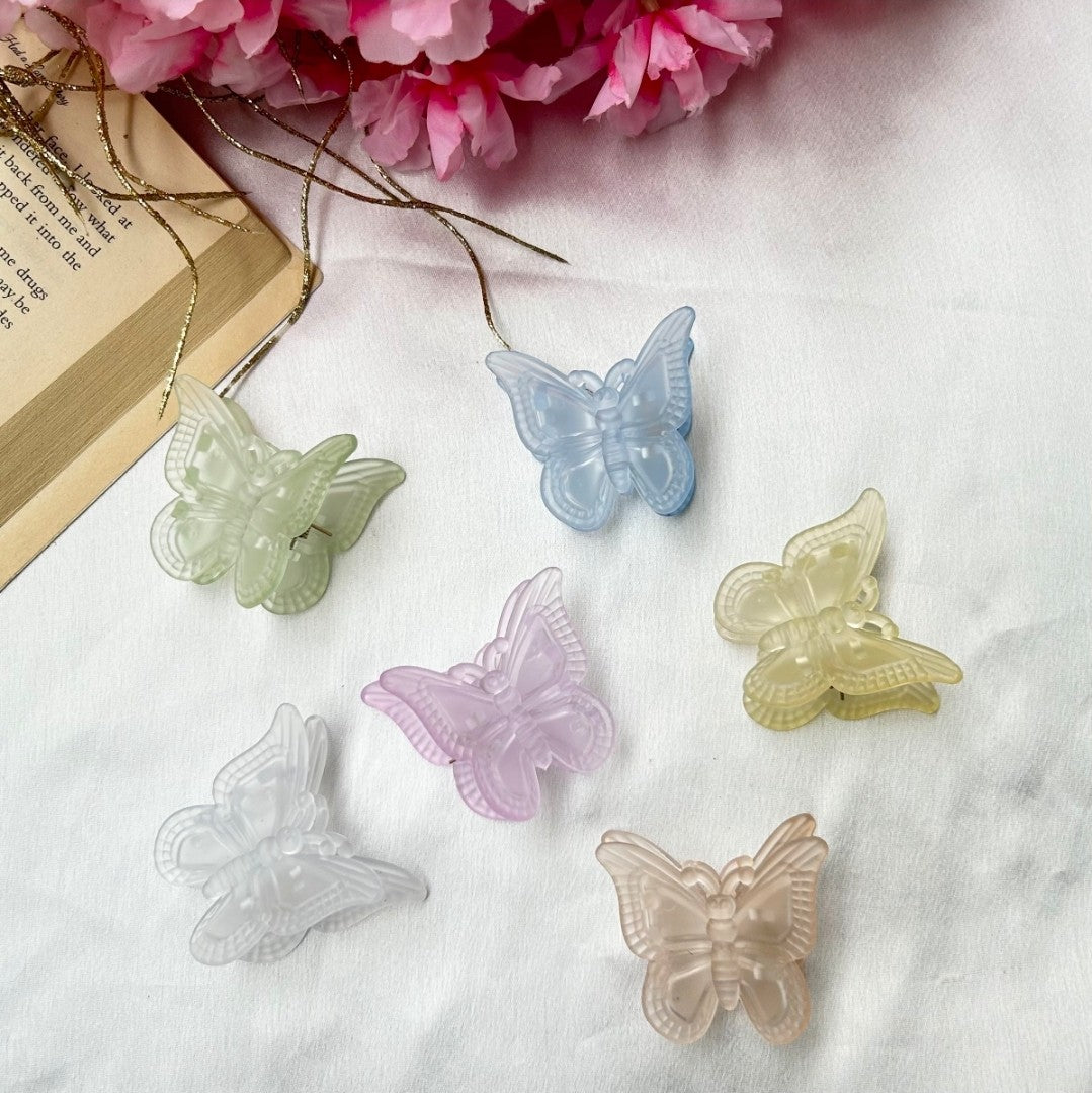 Pastel Butterfly Clutcher