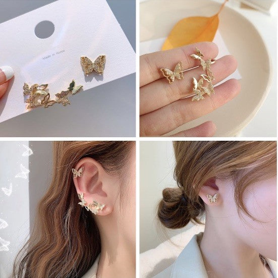 Butterfly Earcuff Style Earrings