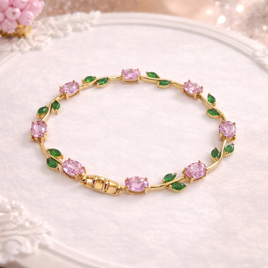 Pink Florina Tulip Bracelet