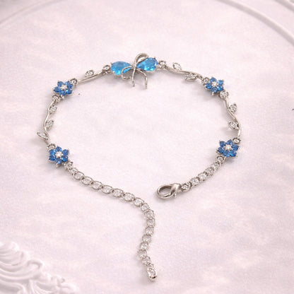 Celestia Blue Bow Bracelet