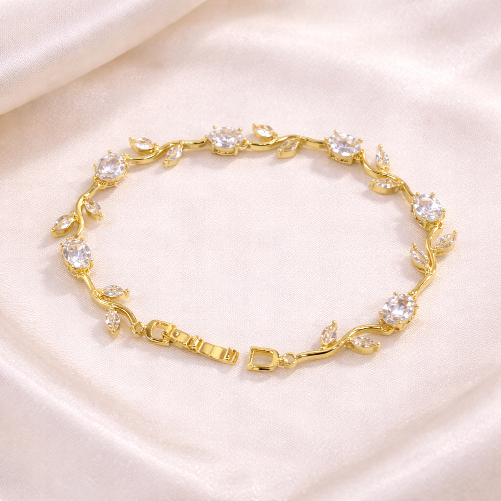 Eloria Gold Tulip Bracelet