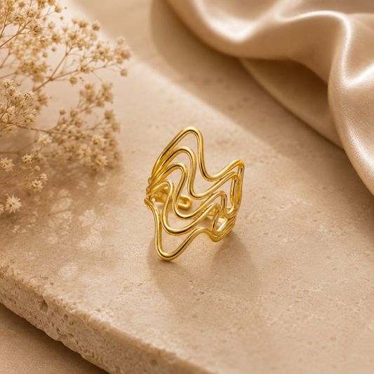 Elysian Wave Ring
