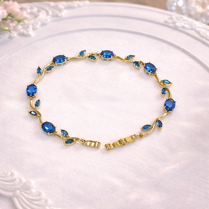 Royal Sapphire Tulip Bracelet
