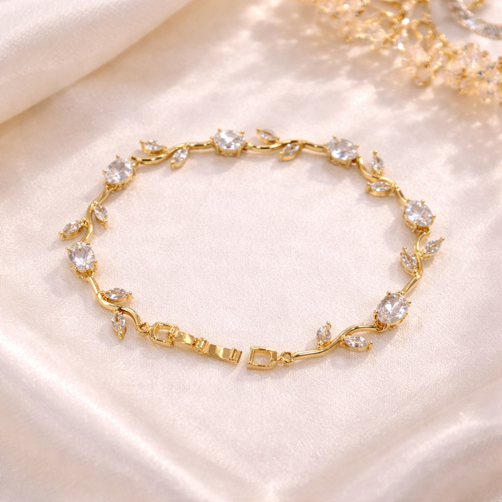 Eloria Gold Tulip Bracelet
