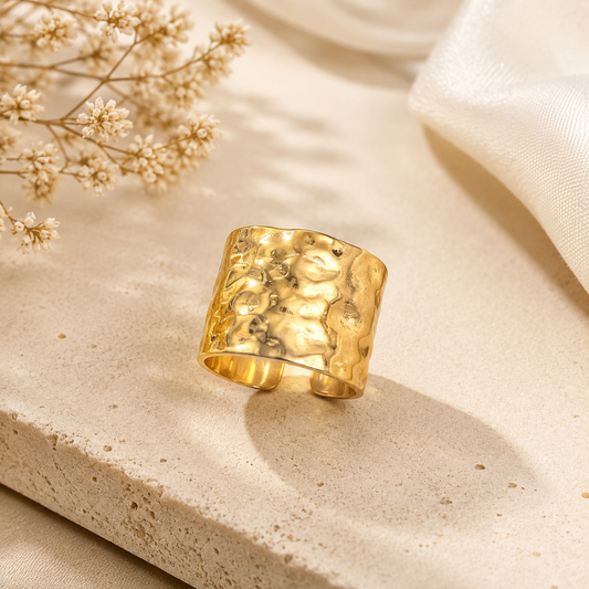 Gold Chic Statement Ring