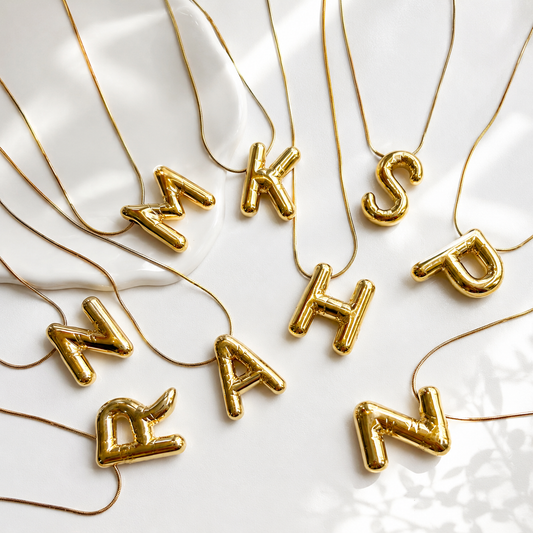 Initial Anti Tarnish Necklace