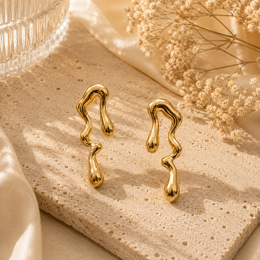 Luna Gold Earrings