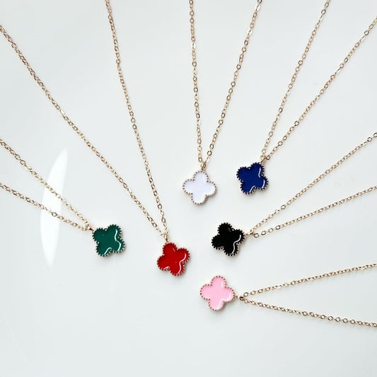 Enamel Clove Necklace