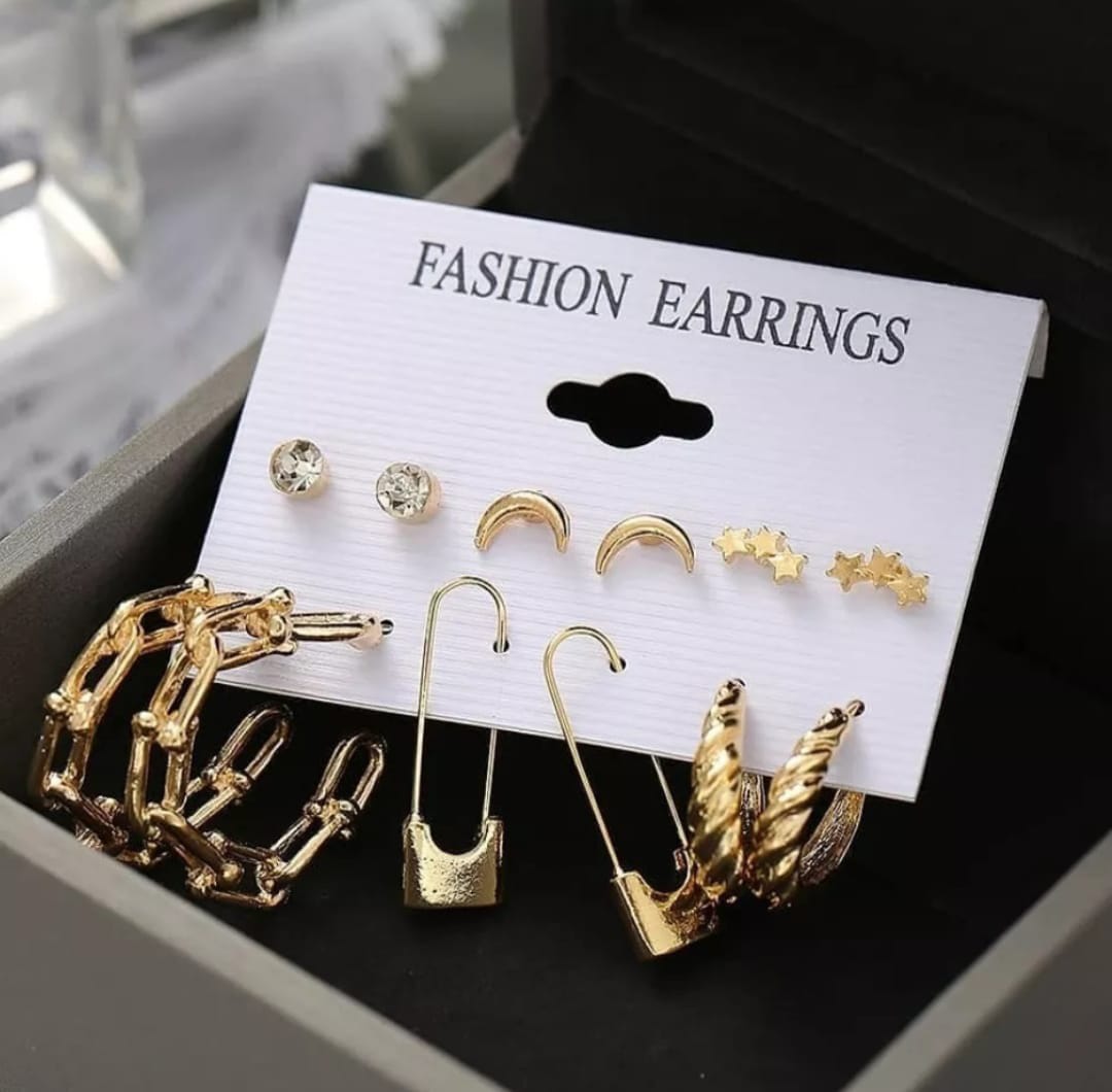 Korean Earrings Combo