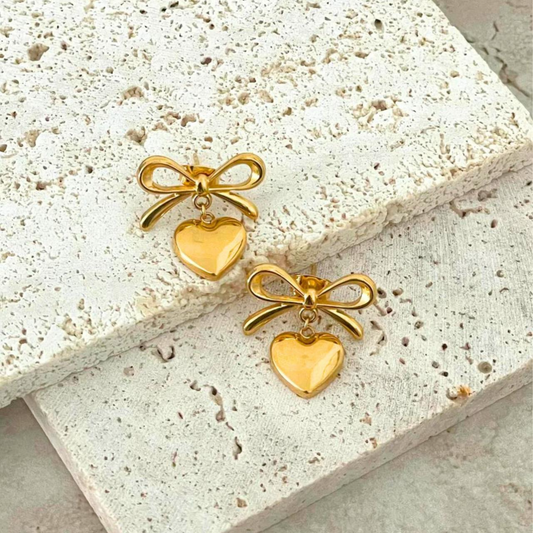 Bling Bow Earrings