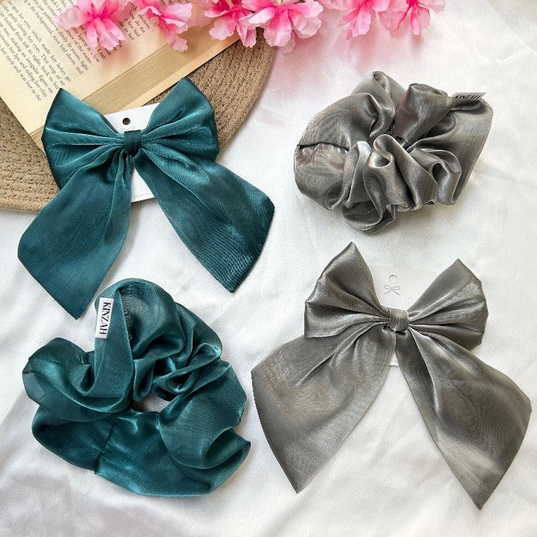 Luxury Hair Bow & Scrunchie