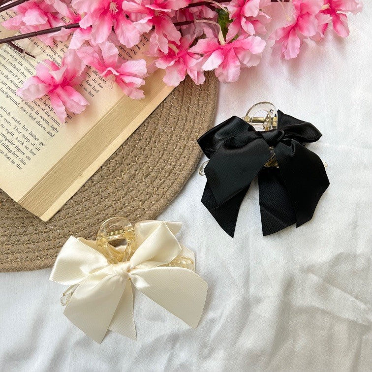 Ribbon Hair Claw Clip