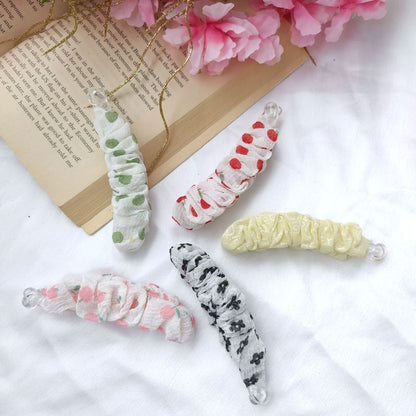 Scrunched Banana Clip