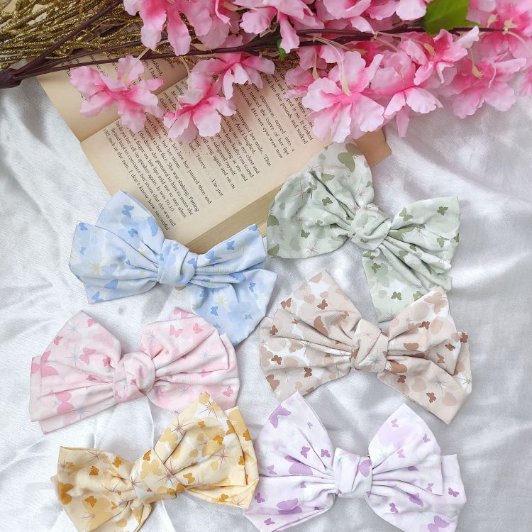 Butterfly Hair Bow Clip