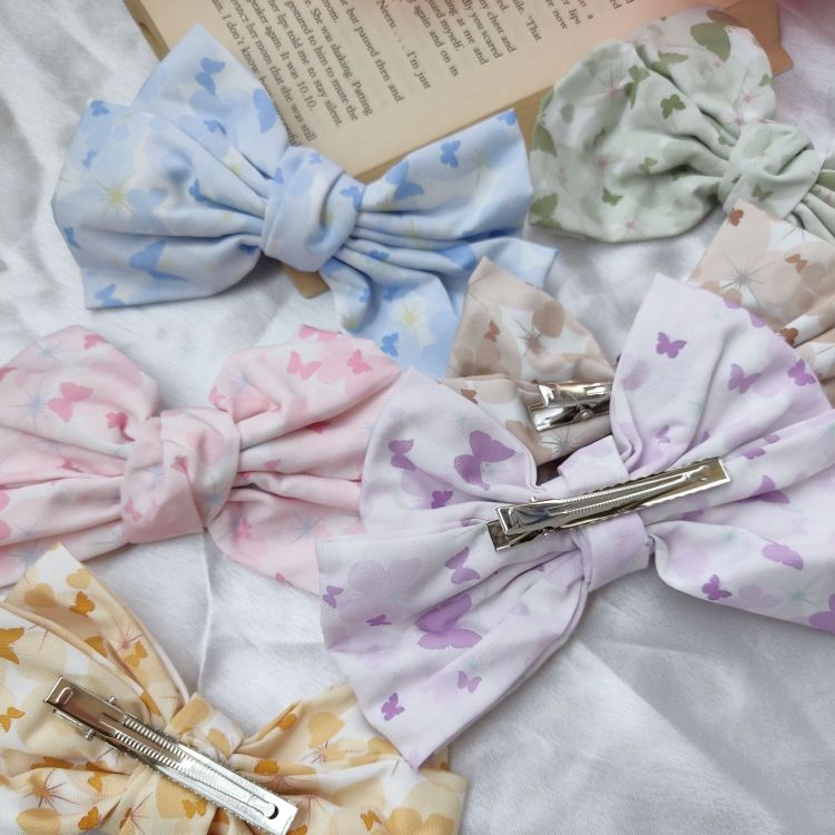 Butterfly Hair Bow Clip