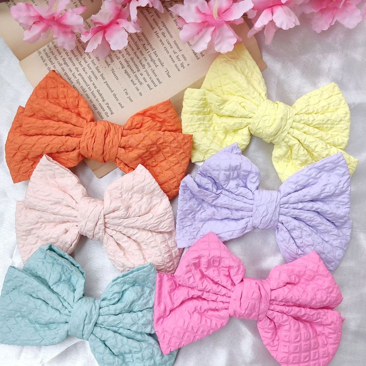 XL Hair Bow Clip