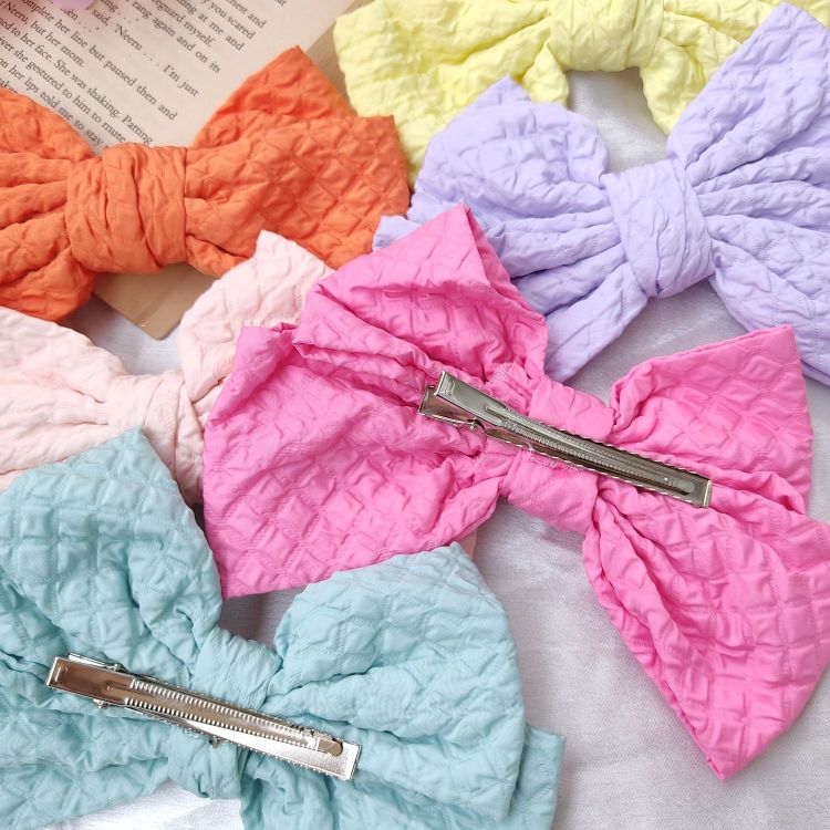 XL Hair Bow Clip