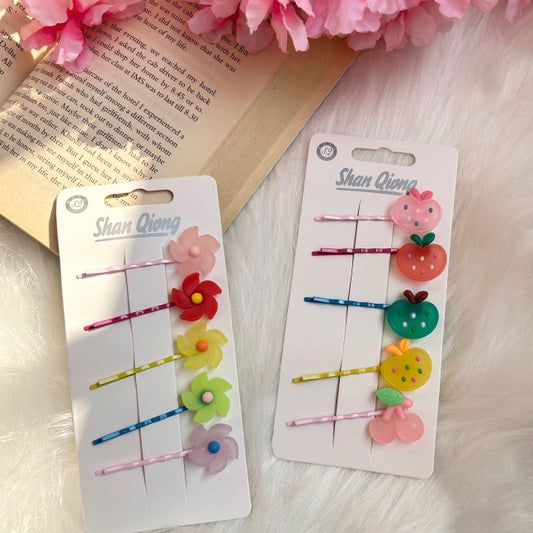 Acrylic Hairpins Card